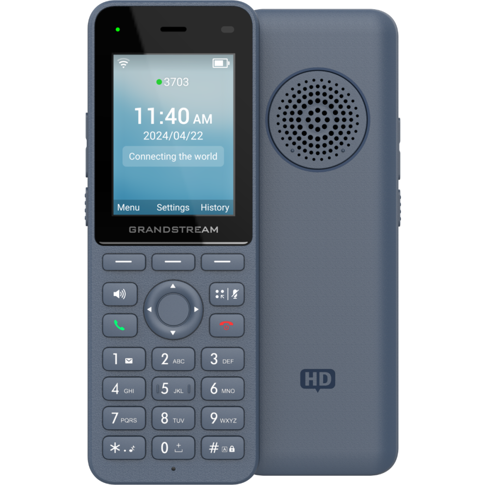 Grandstream Cordless WiFi IP Phone WP826 SIP Phone