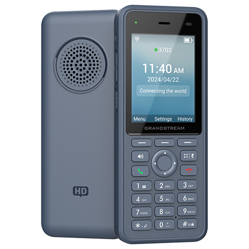 Grandstream Ruggedized WiFi Phone, 2.8 in screen, Bluetooth WP836