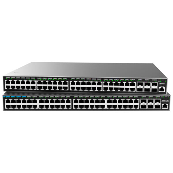 Grandstream Enterprise Layer 3 Managed PoE Network Switch, 48 x GigE (40 x PoE+, 8 x PoE++), 6 x SFP+ GWN7816P