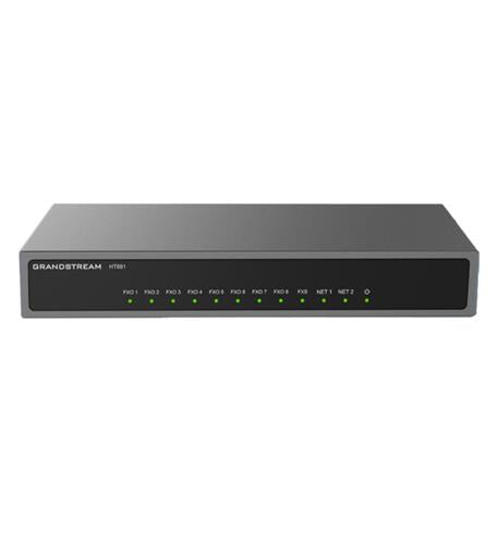 Grandstream GS-HT881 8 FXO, 1 FXS, 2 GigE PoE NAT Router