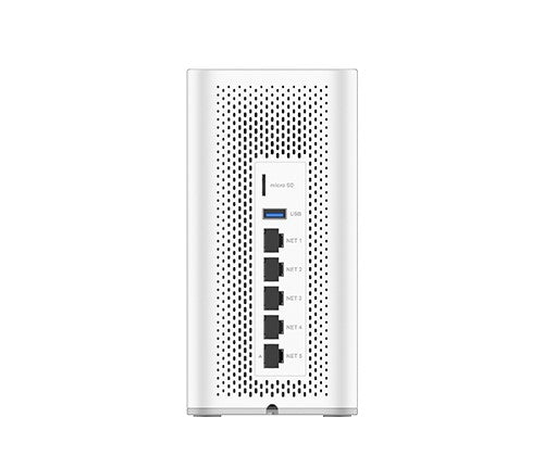 Grandstream Built-in IPPBX (10 Users, 4 Concurrent Calls) + enterprise-grade firewall + VPN Router + 2 x 2.5 Gb, 5 x GigE Network Switch + WiFi 6 AP GCC6010W
