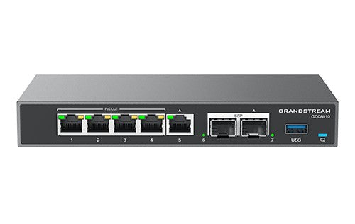 Grandstream UC + Networking Convergence Solutions GCC6010 Firewall and VoIP PBX