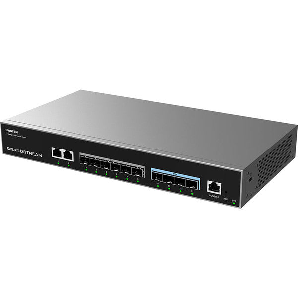 Grandstream Enterprise Layer 3 Managed Aggregation Switch, 6 x SFP, 4 x SFP+, 2 x GigE GWN7830