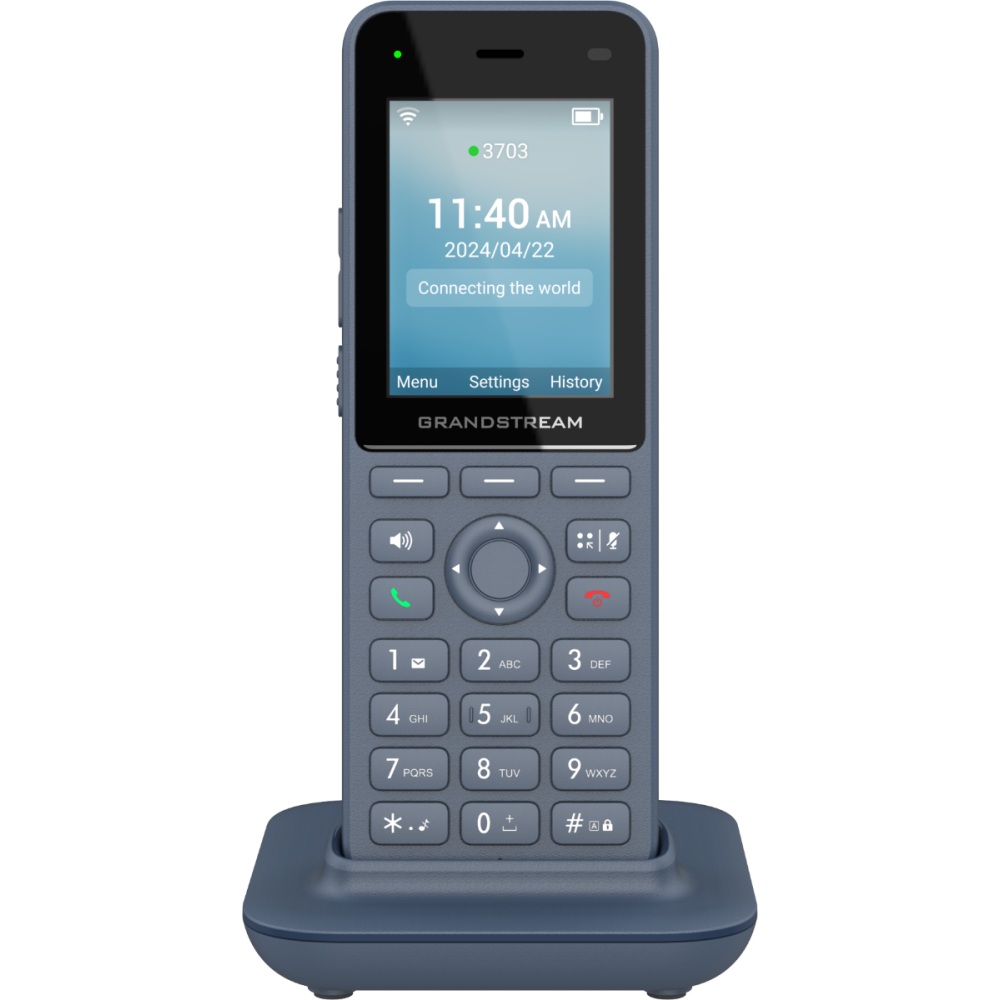 Grandstream Cordless WiFi IP Phone WP826 SIP Phone