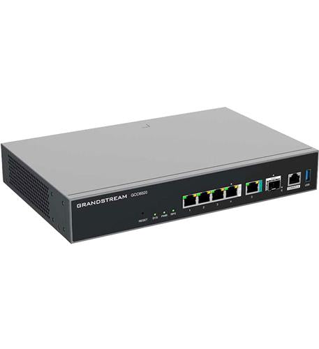 Grandstream GCC6020 Built-in IPPBX (50 Users, 16 Concurrent Calls) + enterprise-grade firewall + VPN Router + 1 x 2.5 Gb, 1 x 10 Gig SFP+, 4 x GigE Network Switch