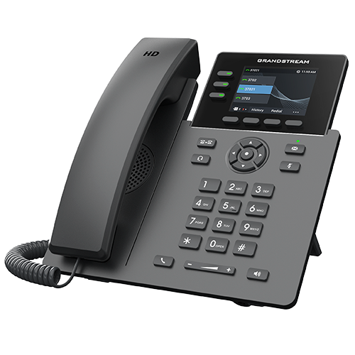 Grandstream 3 Lines, 4 SIP Accounts, 2.8 in scrn, PoE, GigE GRP2611G (NEW, early-Dec)