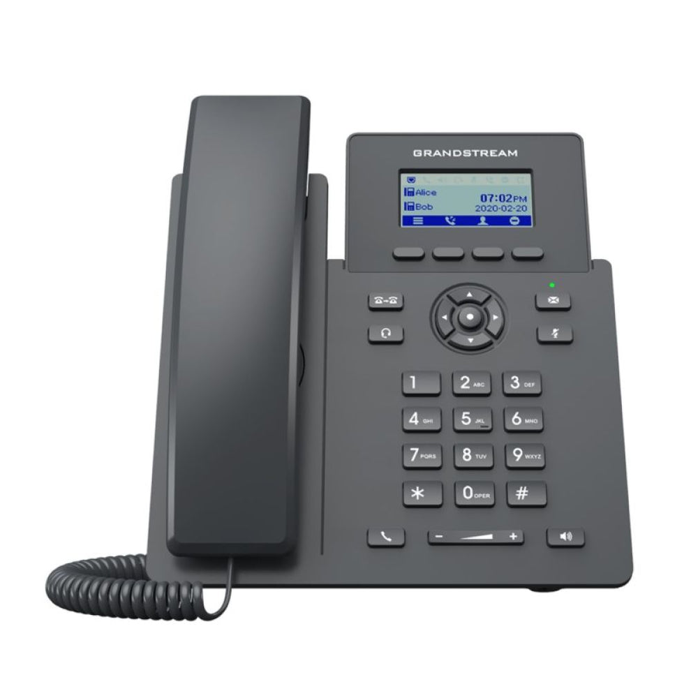 Grandstream 2 Lines, 2 SIP Accounts, 2.4 GHz WiFi 6 2 Lines, GRP2601W ...