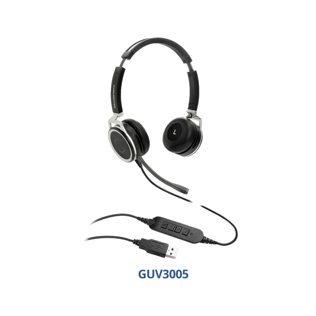 Grandstream USB Headset with busy light GUV3005