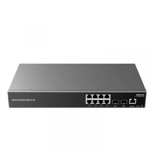 Grandstream Enterprise Layer 2+ Managed Network Switch, 8 x GigE, 2 x SFP GWN7801