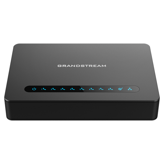 Grandstream Powerful 8-Port FXS Gateway with Gigabit NAT Router (HT818)