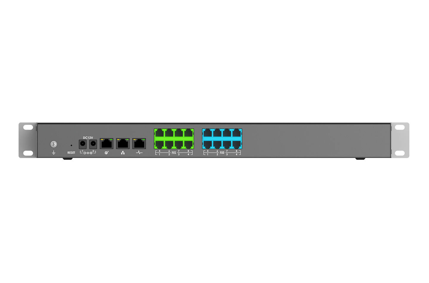 Grandstream 8 FXO, 8 FXS, 1500 Users *No Video Conferencing* UCM6308A