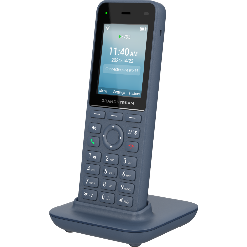 Grandstream Cordless WiFi IP Phone WP826 SIP Phone