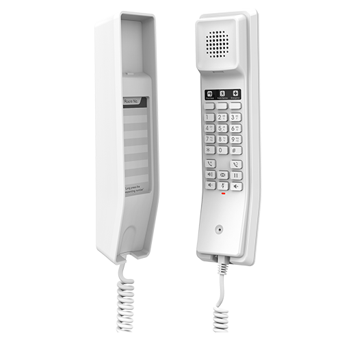 Grandstream Compact Hotel Phone w/ built-in WiFi - White GHP610W