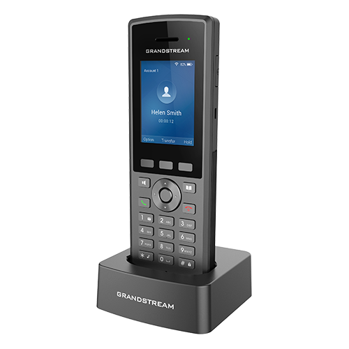 Grandstream Ruggedized Enterprise Portable WiFi Phone with extended battery WP825