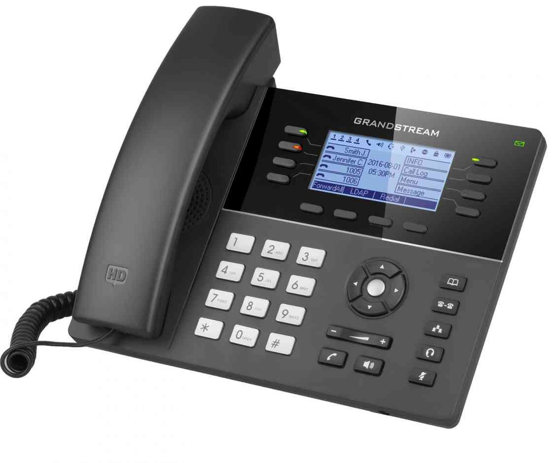 Grandstream GS-GXP1782 Mid-Range IP Phone with 8 Lines VoIP Phone and Device, 4