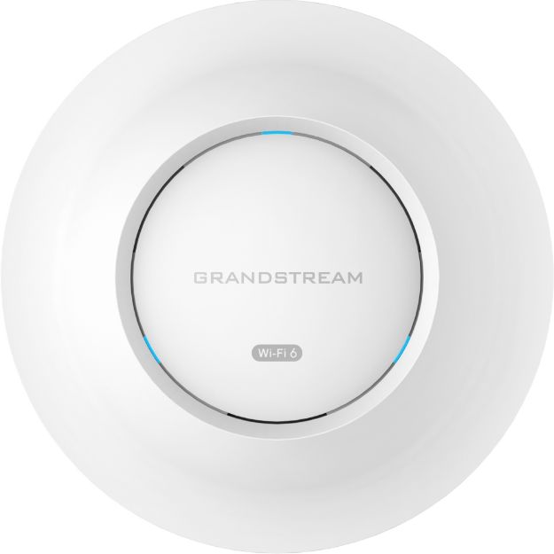 Grandstream 4x4 802.11ax Wi-Fi 6 AP, AX6000, 2 x 2.5 Gbe Ports, HE160 GWN7664E