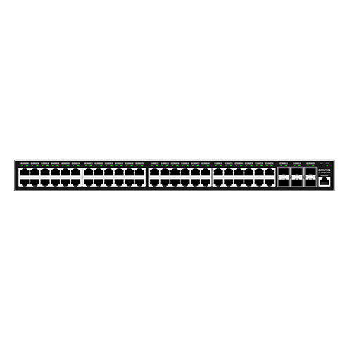 Grandstream Enterprise Layer 2+ Managed PoE Network Switch, 48 x GigE, 6 x SFP+ GWN7806P