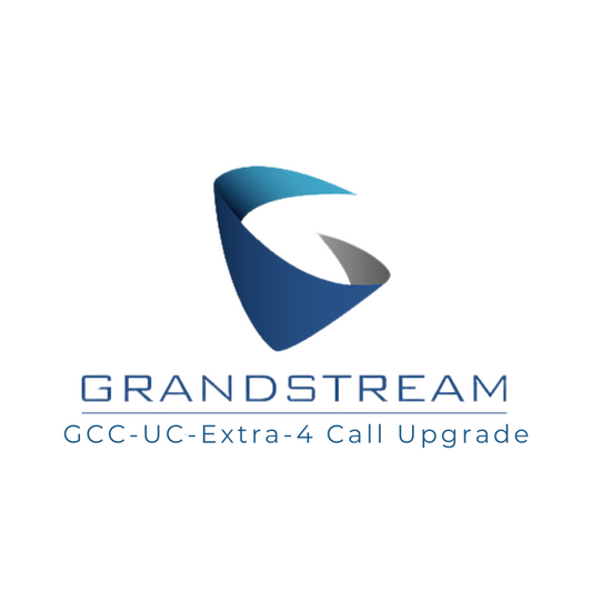 Grandstream Upgrade for additional 4 concurrent calls (up to 24 total concurrent calls) GCC-UC-Extra-4 Call Upgrade