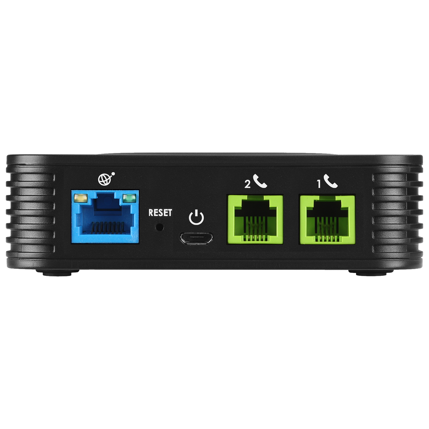 Grandstream GS-HT802 2 Port Analog Telephone Adapter VoIP Phone & Device, Black