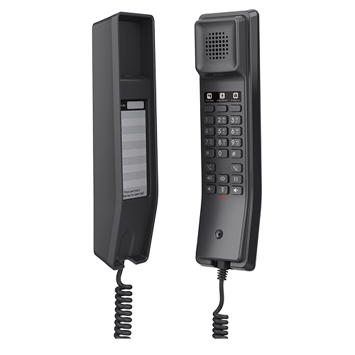 Grandstream Compact Hotel Phone - Black GHP611