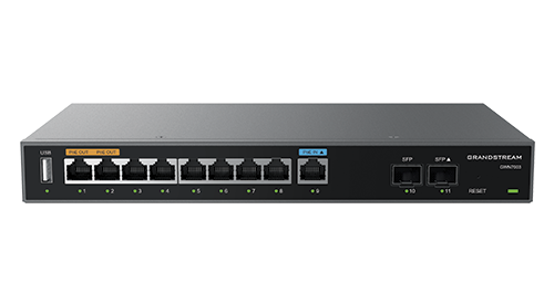 Grandstream Multi-WAN Gigabit VPN Wired Router, 9 x GigE, 2 x SFP GWN7003 (NEW, late-July)