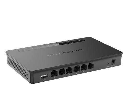 Grandstream Multi-WAN Gigabit VPN Wired Router, 6 x GigE GWN7001