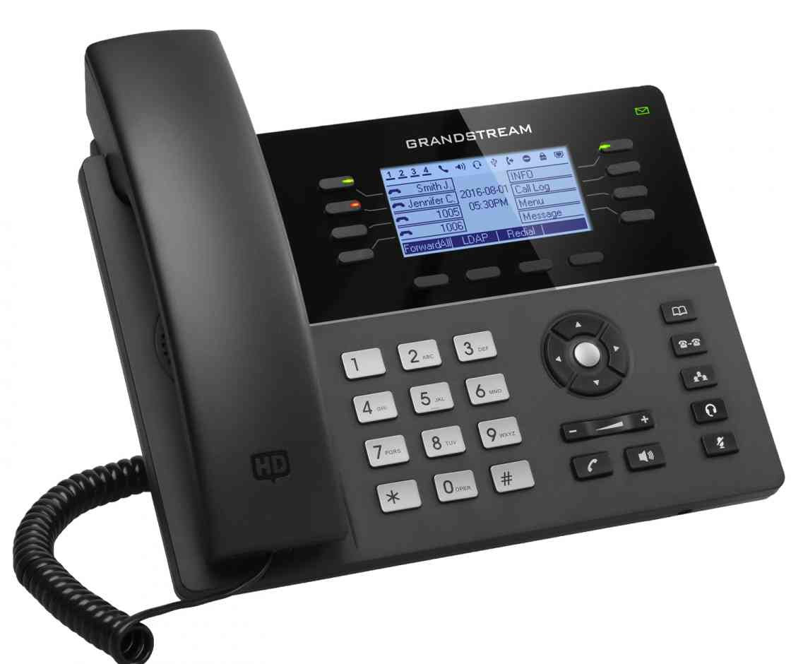 Grandstream GS-GXP1782 Mid-Range IP Phone with 8 Lines VoIP Phone and Device, 4