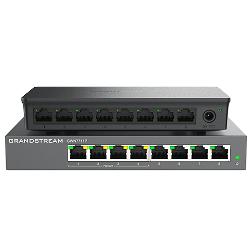 Grandstream Layer 2-Lite Managed Switch, 8 x GigE GWN7711