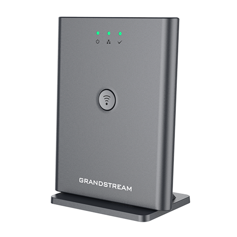Grandstream Carrier Grade HD DECT Base Station, PTT, extended range, 20 concurrent calls DP755