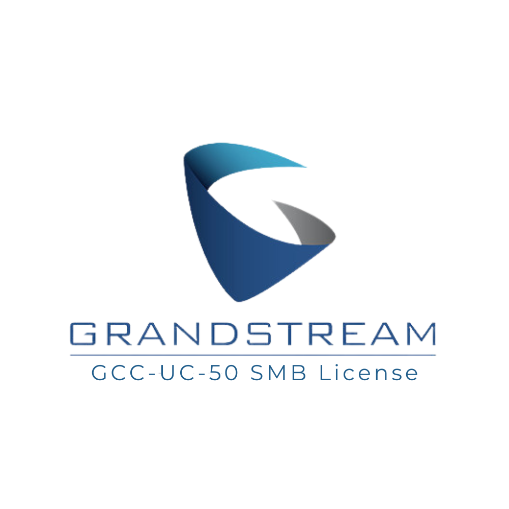 Grandstream Upgrade to 50 Users, 12 Concurrent Calls GCC-UC-50 SMB License